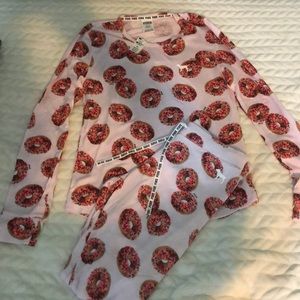 Victorias Secret PINK Doughnut Pajamas